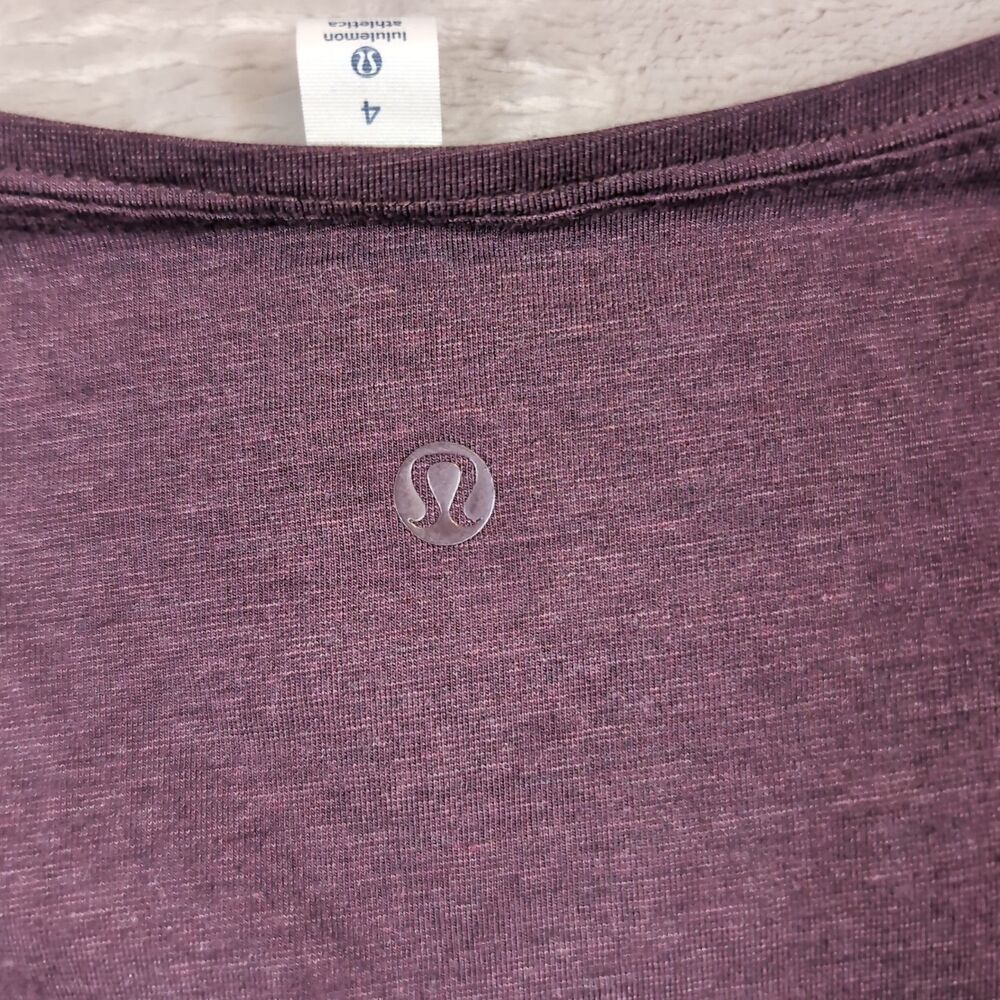 Lululemon Weekend Long Sleeve Tee Womens 4 Purple NWT New Summer Lightweight - Picture 11 of 12